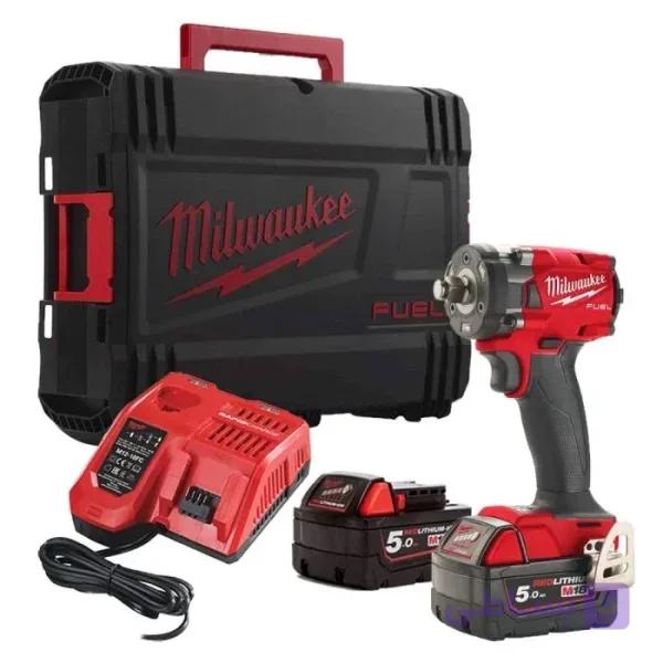 بکس شارژی ۱۸ ولت میلواکی FUEL درایو ۳/۸ اینچ مدل M18 FIW2F38-502X — تصویر 1