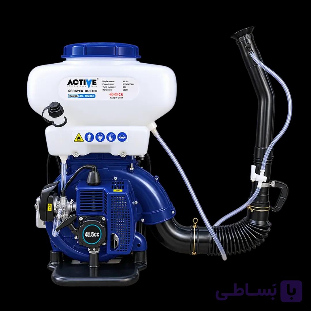 سم پاش بنزینی کوله ای خرطومی اکتیو مدل AC-1020GS — تصویر 1