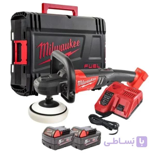 پولیش شارژی ۱۸ ولت میلواکی FUEL مدل M18 FAP180-502X — تصویر 1