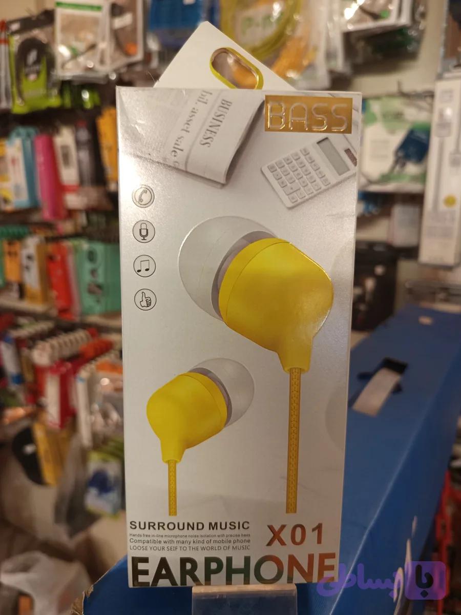 هندزفری با سیم EArphone X01--X04