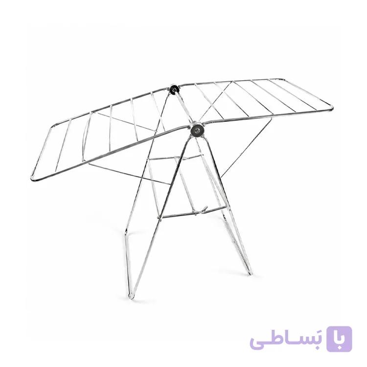 بند رخت تاشو آپارتمانی تمام استیل سایز متوسط — تصویر 1