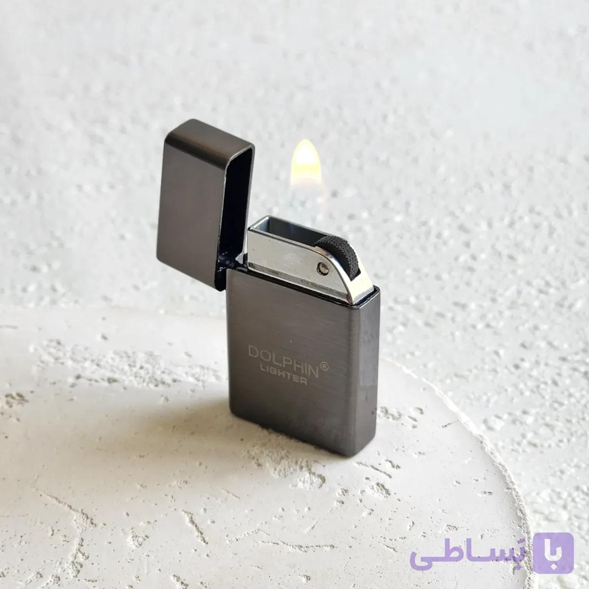 فندک مینیمال دلفین (DOLPHIN) — تصویر 1