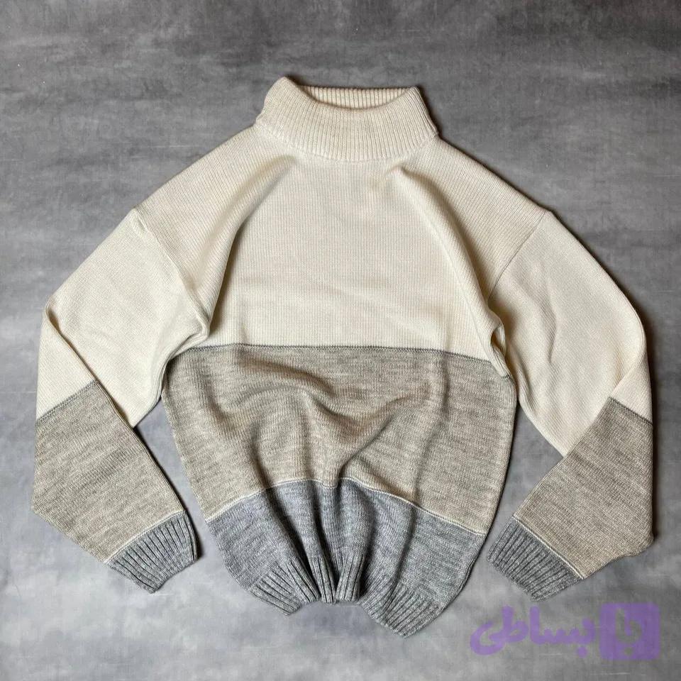 بافت Zara زارا مدل یقه سه سانت — تصویر 1