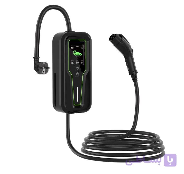 شارژر خودرو برقی 7.4 کیلووات EVran Pro | پرتابل و ایمن — تصویر 1