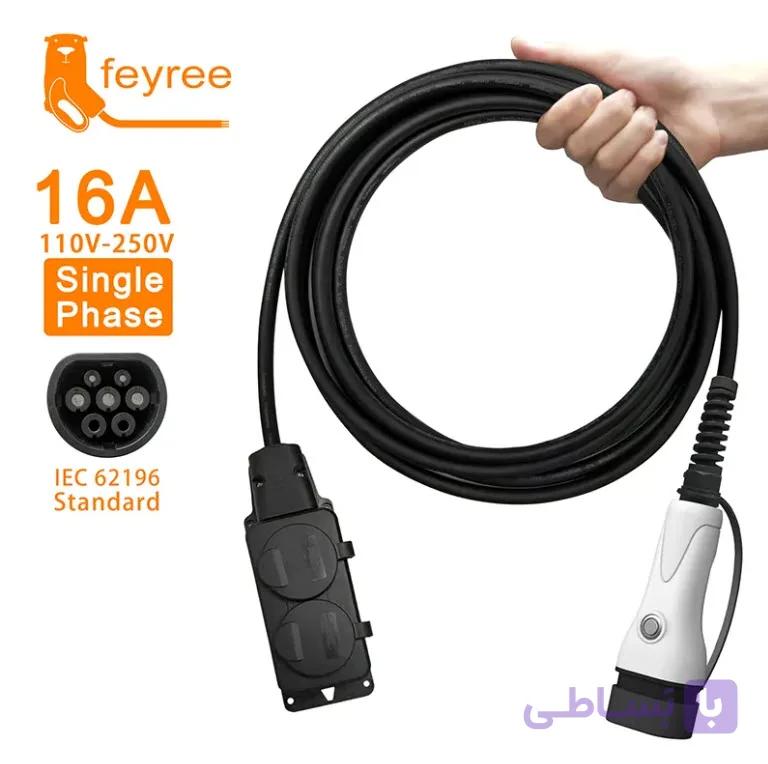 کابل V2L کانکتور GB/T برند Feyree — تصویر 1