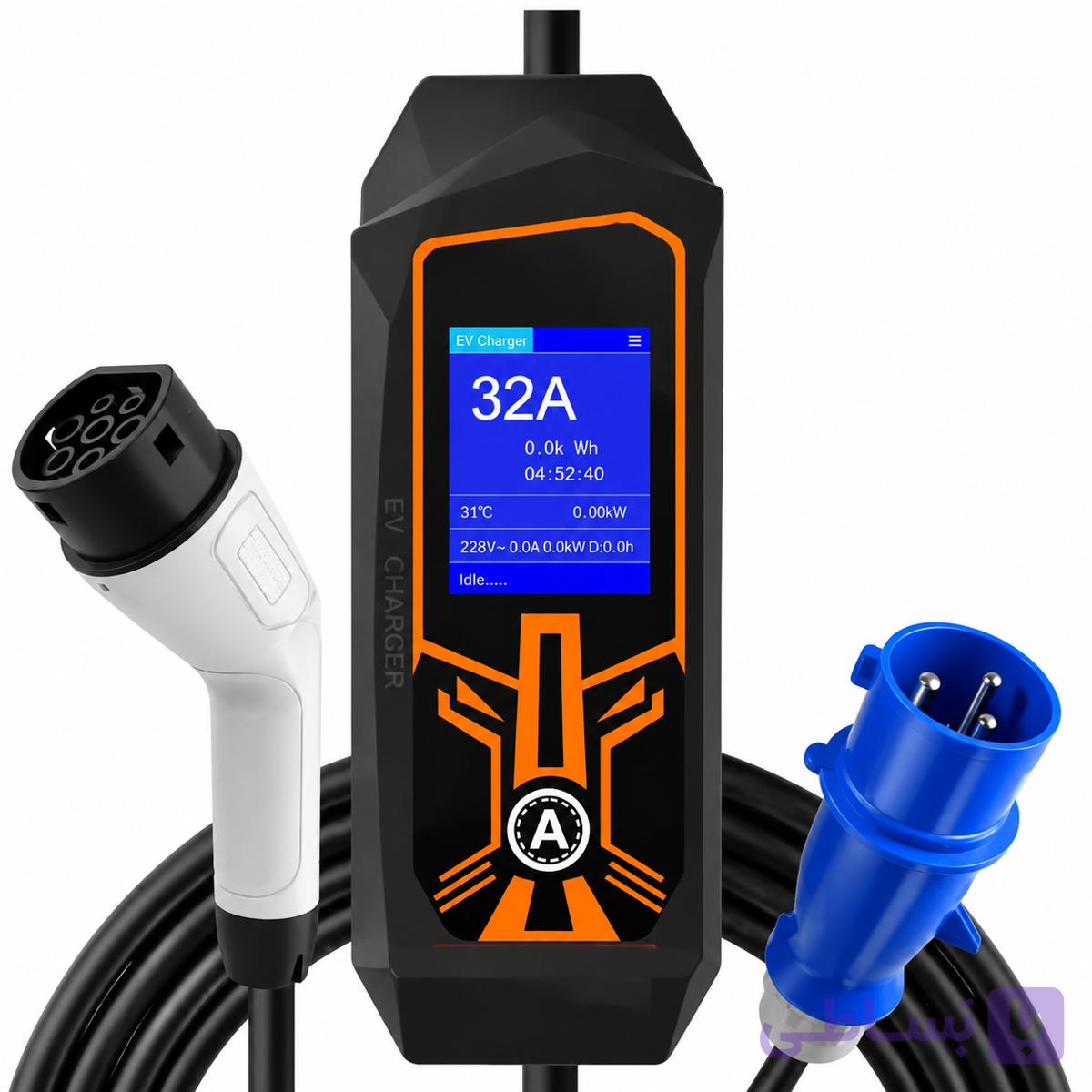 شارژر خودرو AC برند EVRAN توان 7.4 کیلووات GB/T — تصویر 1