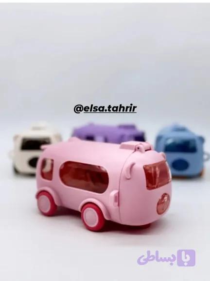قمقمه فانتزی ماشین اتوبوسی کیوت