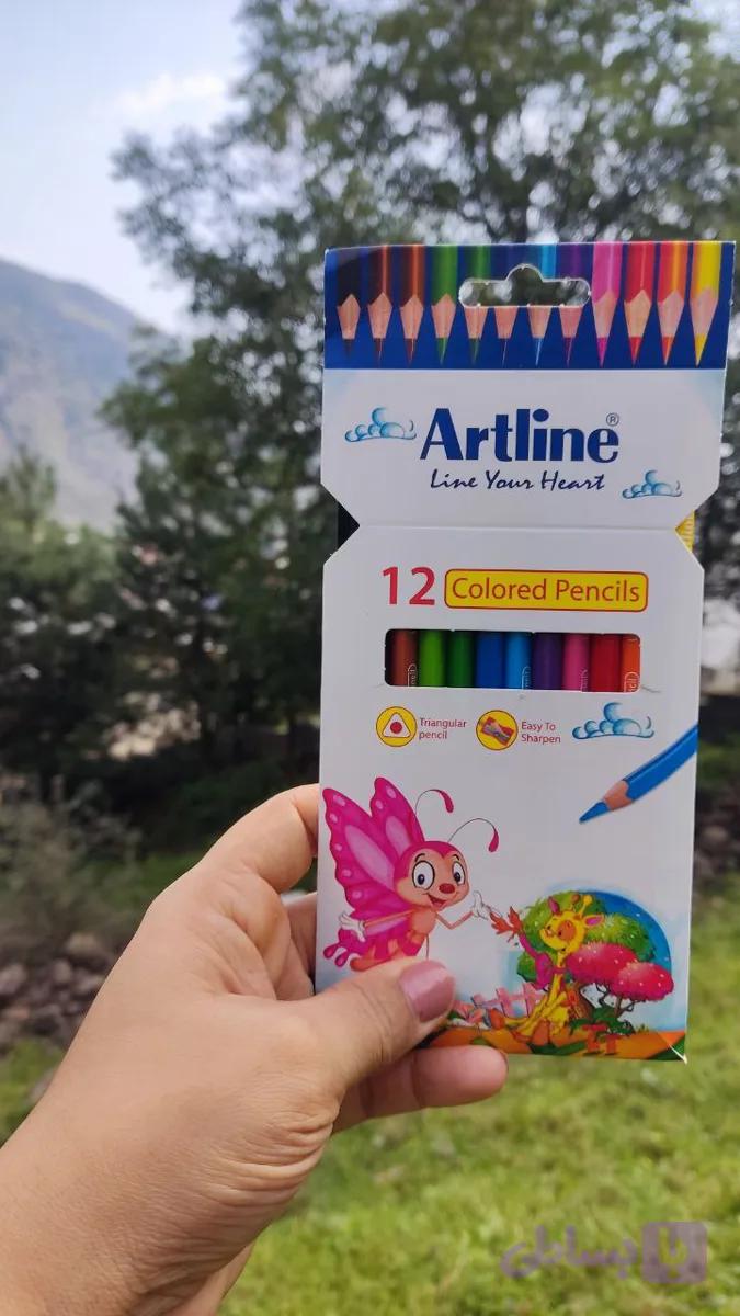 مدادرنگی 12رنگ آرتلاین