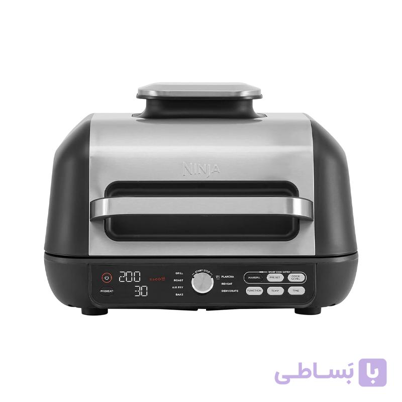 سرخ‌کن و گریل نینجا مدل NINJA AG651 | گریل هوشمند با فناوری Smart Cook و پخت سالم بدون روغن