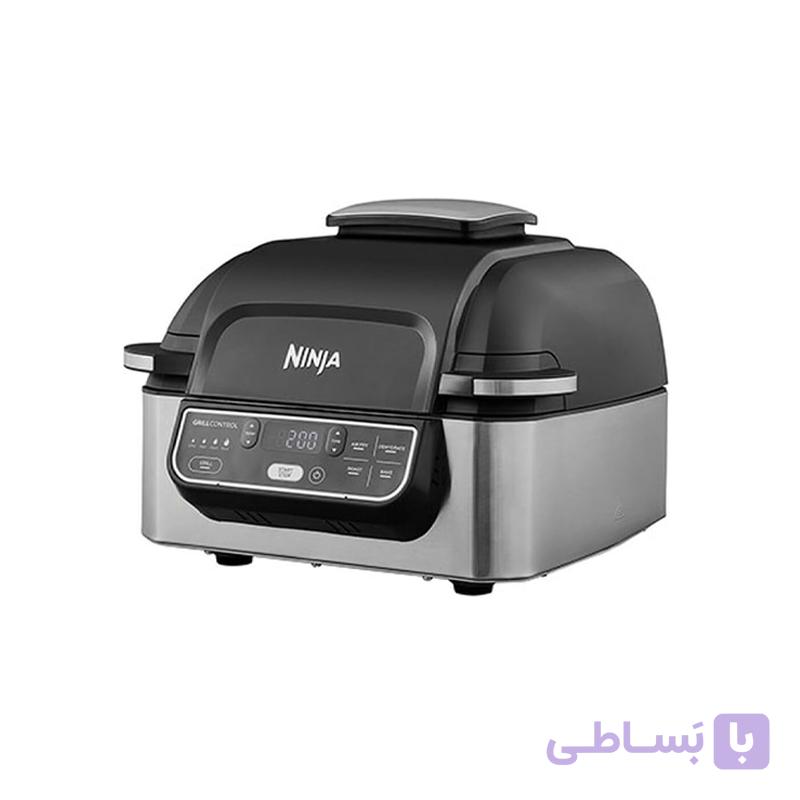 سرخ‌کن و گریل نینجا مدل Ninja AG301 | گریل چندکاره با فناوری گردش هوای داغ و پخت سالم بدون روغن