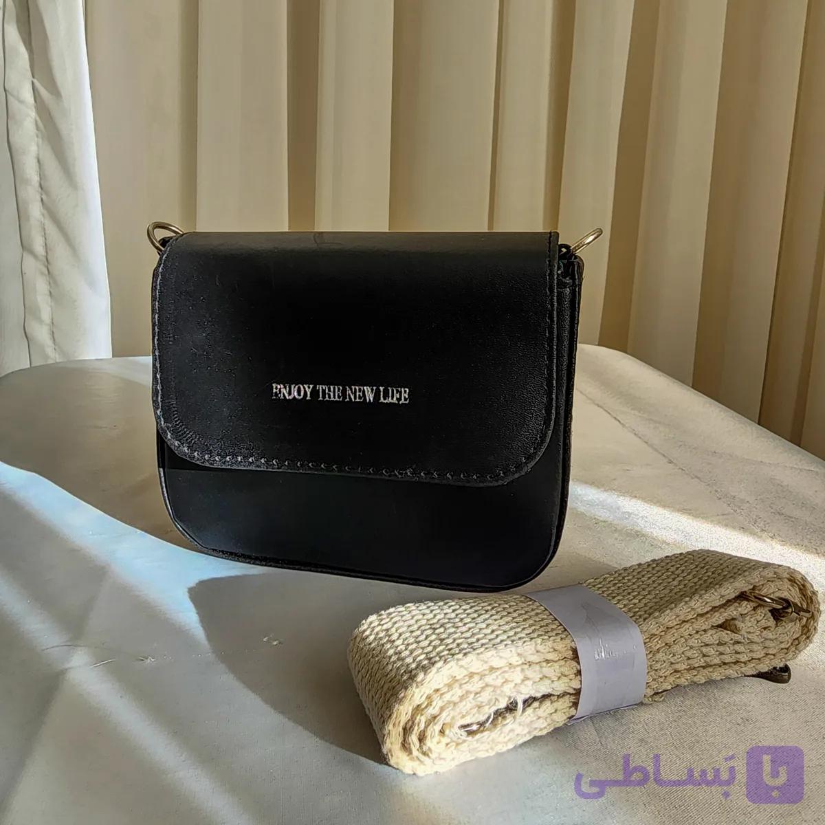 کیف چرمی بند کنفی