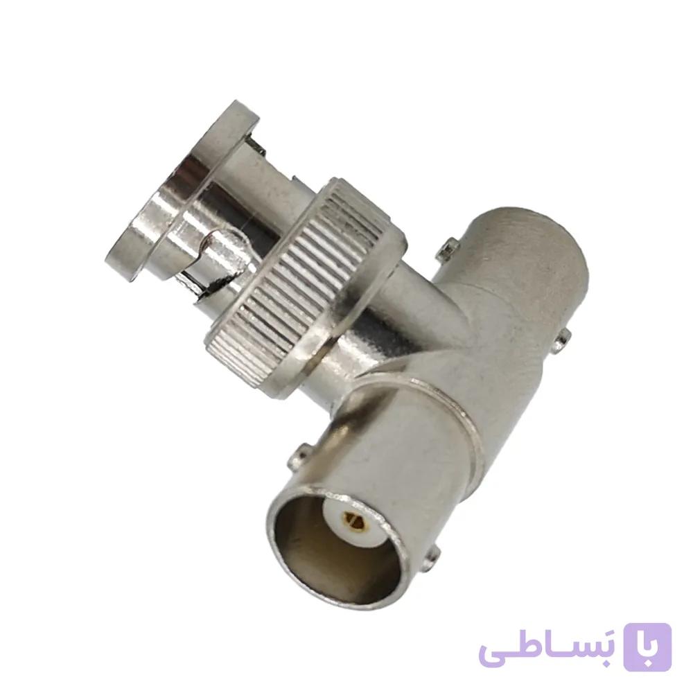 کانکتور مبدل BNC دوسرمادگی به يك سر نری (T Adapter)