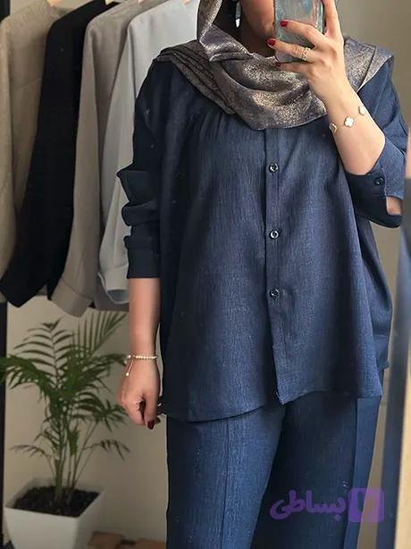 ست مانتو و شلوار ریما — تصویر 1