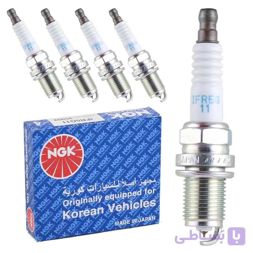 شمع سوزنی پایه کوتاه ایریدیم NGK IFR5G11-95992 — تصویر 1
