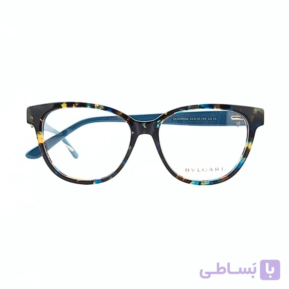 عینک طبی بولگاری فیروزه — تصویر 1