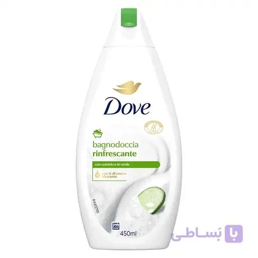 شامپو بدن خیار حاوی چای سبز 450 میل داو (اصلی)