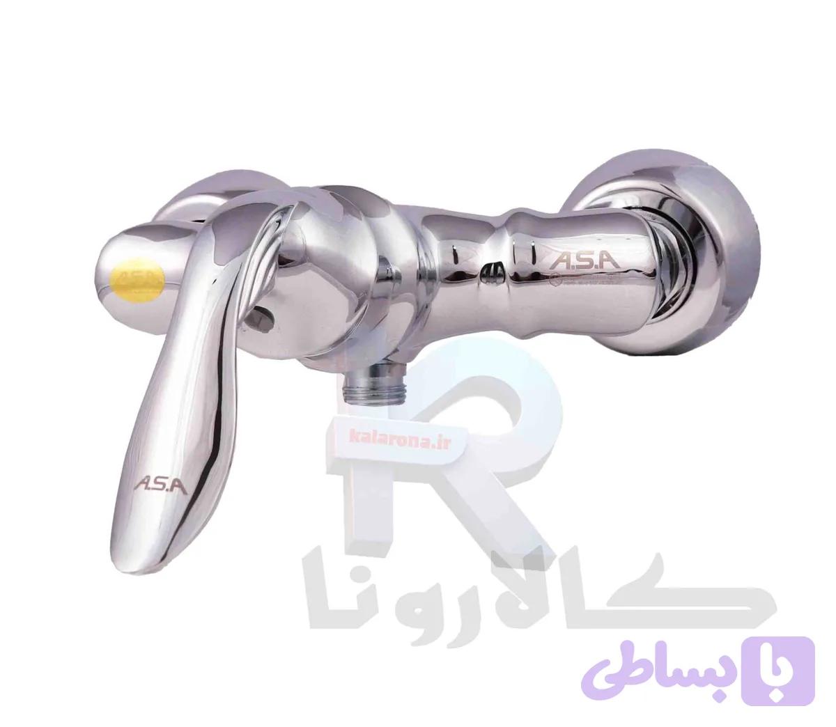شیر‏ ‏توالت مدل ‎F6T6 کروم