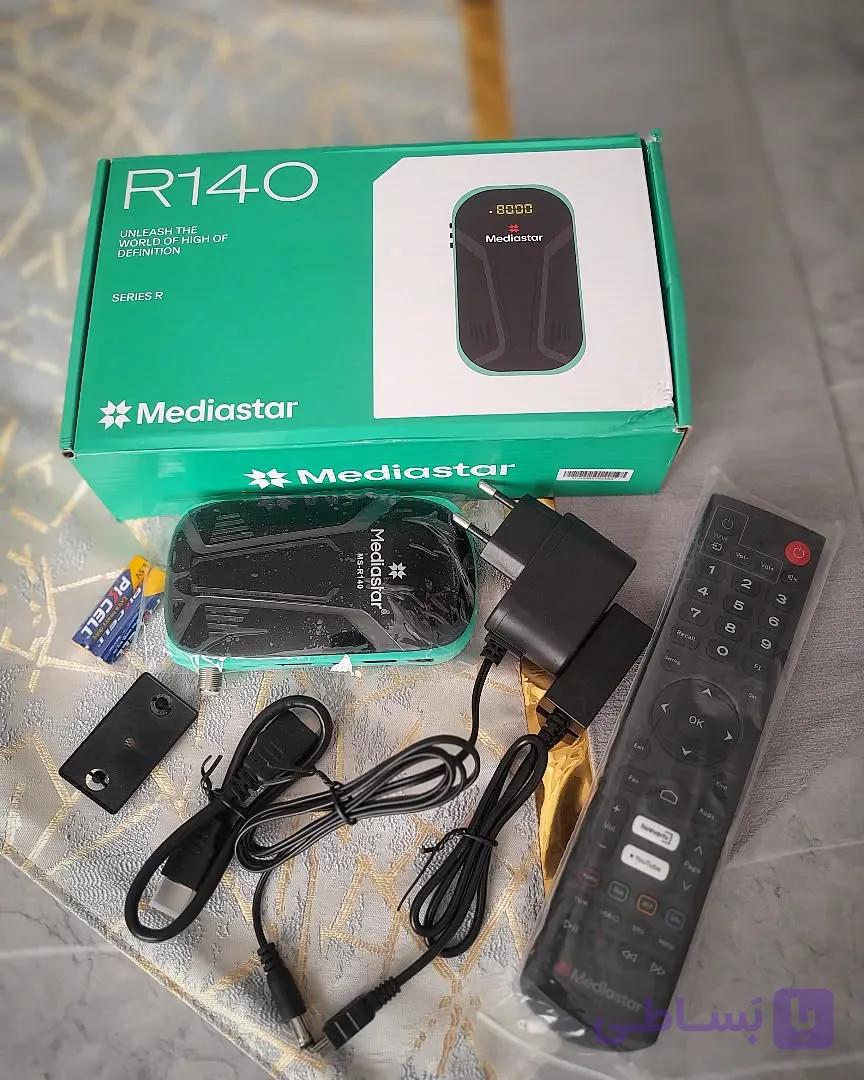 گیرنده دیجیتال مدیا استار مدل R140 ورژن 2 با کنترل جدید دوکاره (آپدیت 2026)