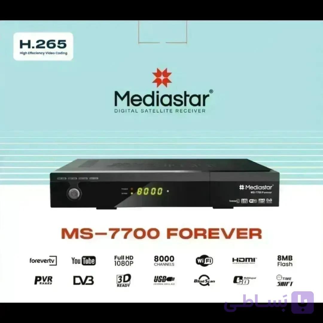 گیرنده مدیا استار مدل 7700 Forever ورژن 4 کنترل جدید