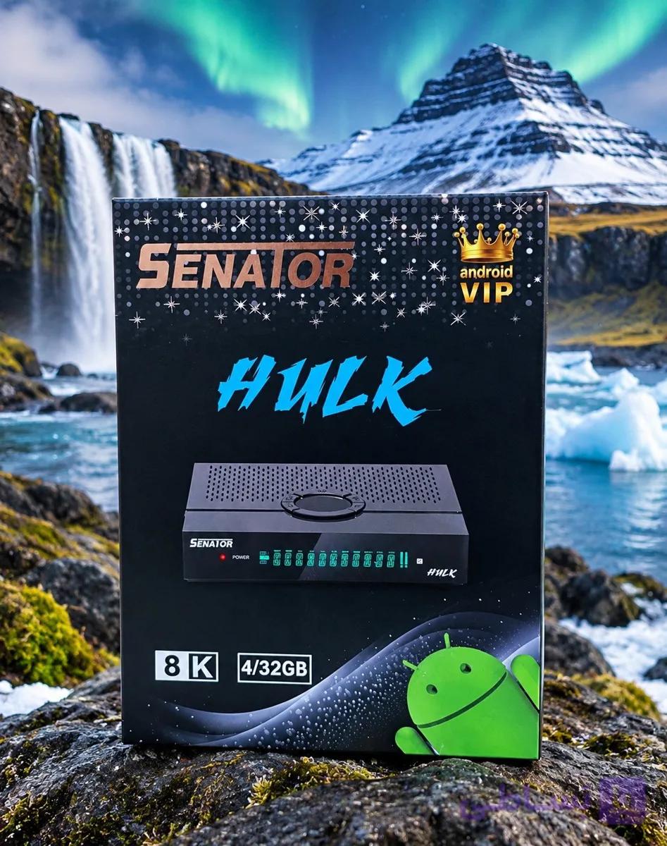 گیرنده سناتور مدل هالک 8K دارای سیستم عامل اندروید