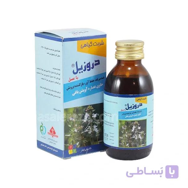 شربت دروزیل با عسل گیاهی 270 گرم
