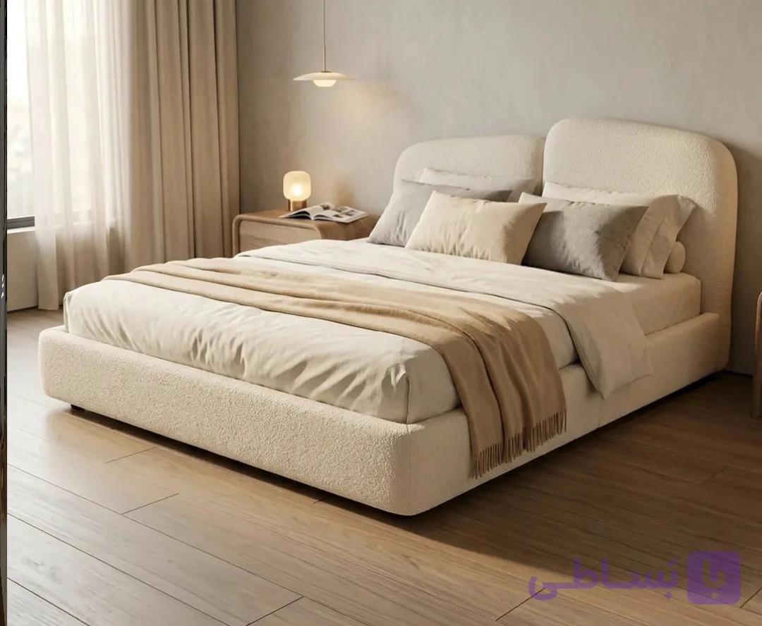 تخت خواب دونفره تدی مدل لارا۲