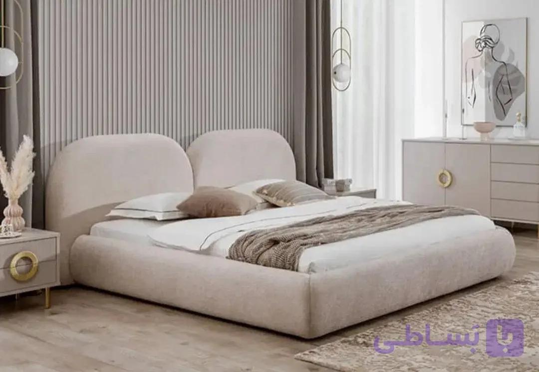 تخت خواب یک نفره تدی مدل پینترسی