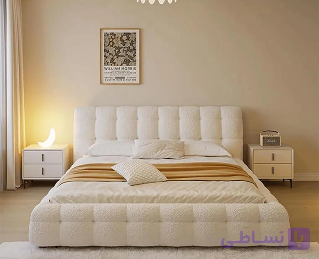 تخت خواب دونفره تدی مدل دنیز