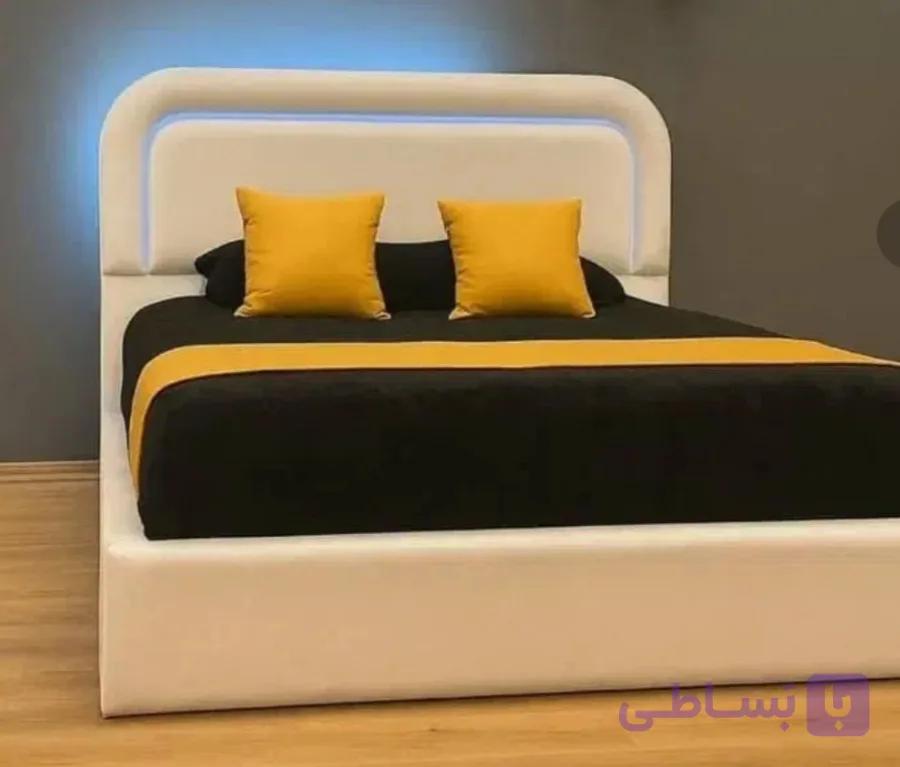 تخت خواب دونفره مدل تدی هالوژنی