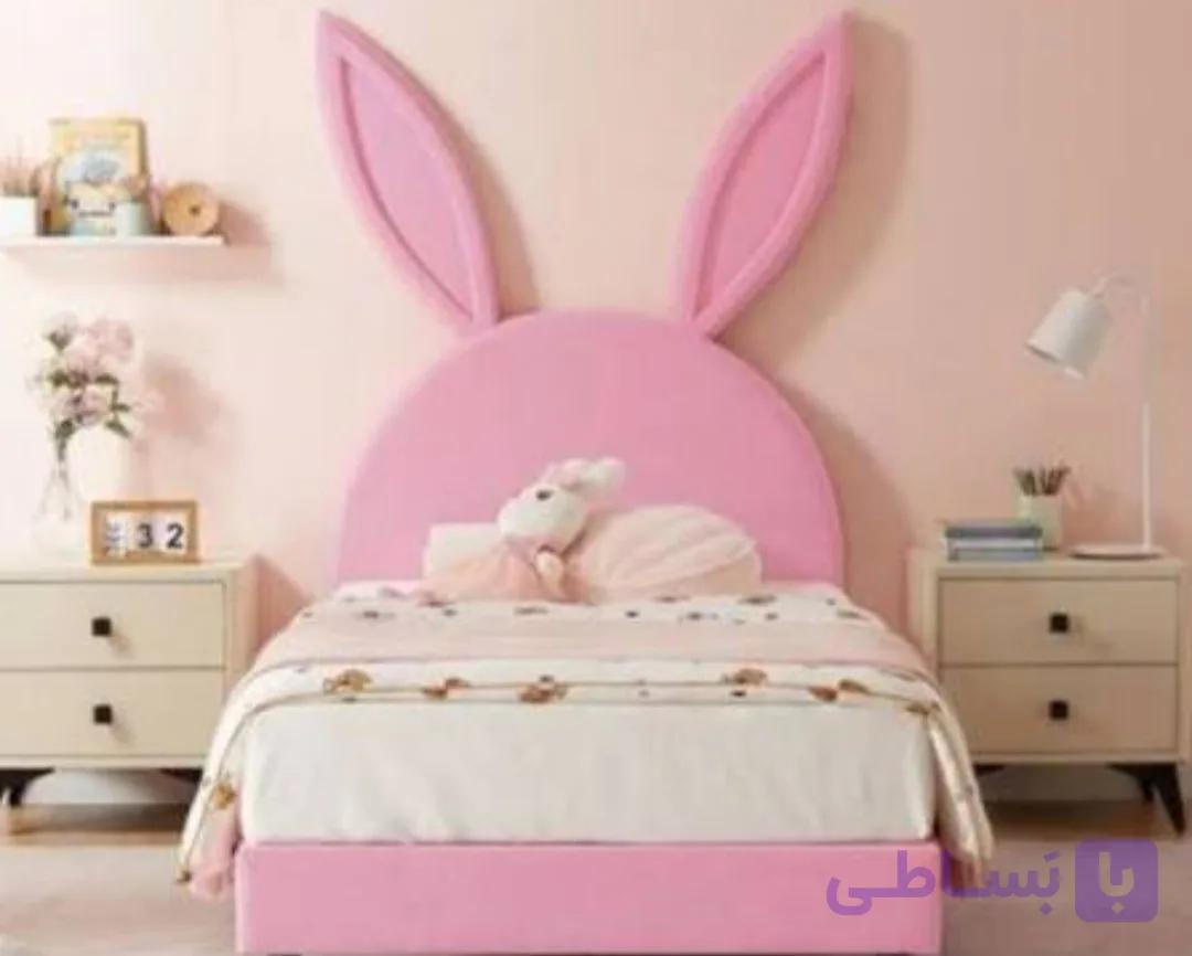 تخت خواب یک نفره فانتزی عروسکی مدل گربه
