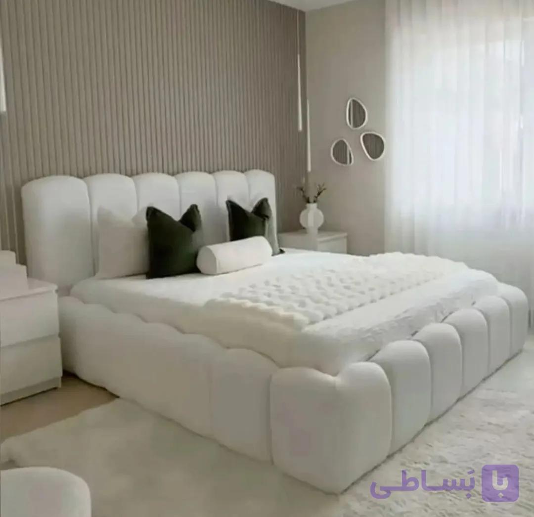 تخت خواب دونفره تدی مدل شاهان