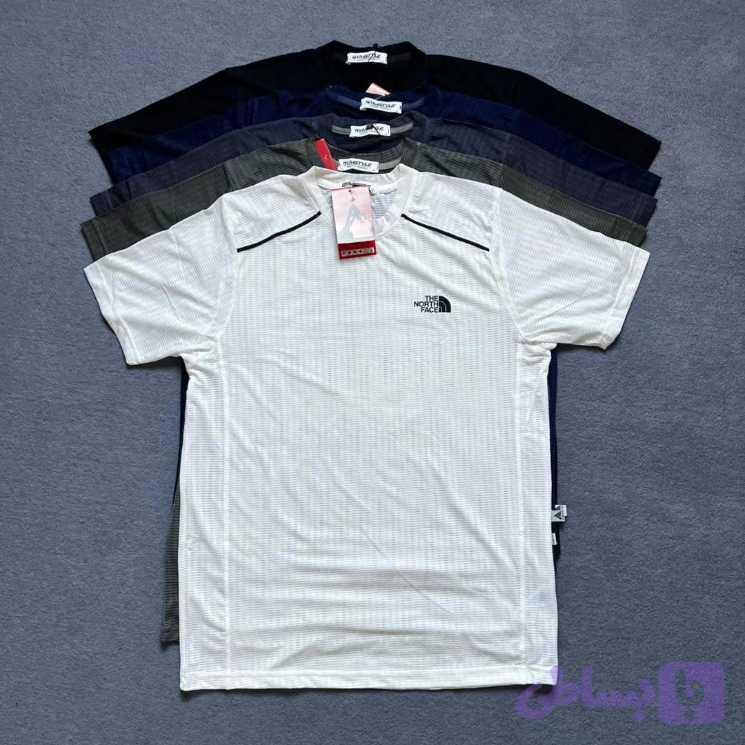 تیشرت یقه گرد north face