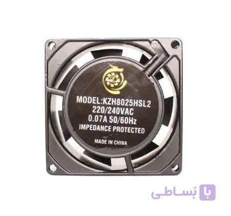 فن تهویه صنعتی AC بلبرینگی 220 ولت 80×80×5 سانتی‌متر KZH8025HSL2