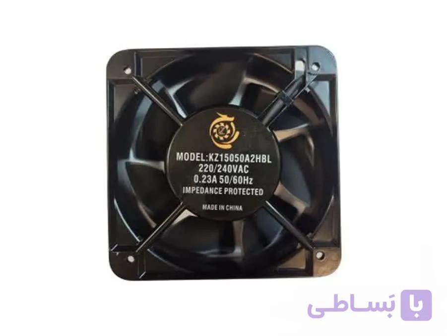 فن تهویه صنعتی AC بلبرینگی 220 ولت 15×15×1.5 سانتی‌متر KZ15050A2HBL