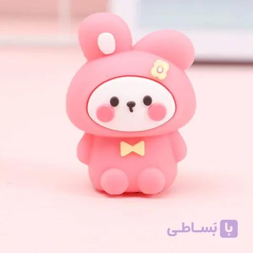 تراش سيليكونی طرح خرگوش صورتی