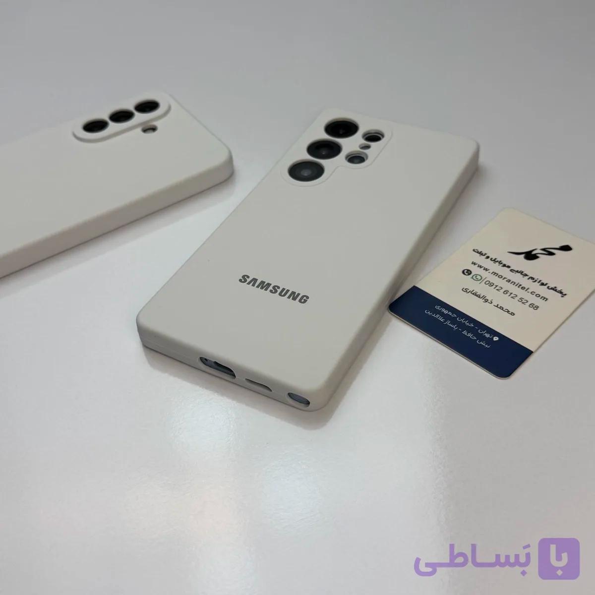 قاب سیلیکونی اورجینال سفید شیائومی — تصویر 1