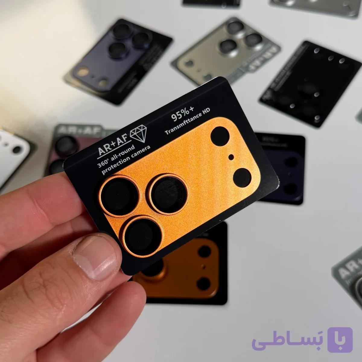 محافظ کامل لنز فلزی دوربین آیفون 17 کد 15 — تصویر 1