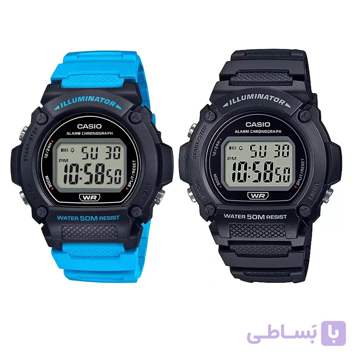 ساعت مچی دیجیتال اسپرت کاسیو مدل W-219H | اورجینال — تصویر 1