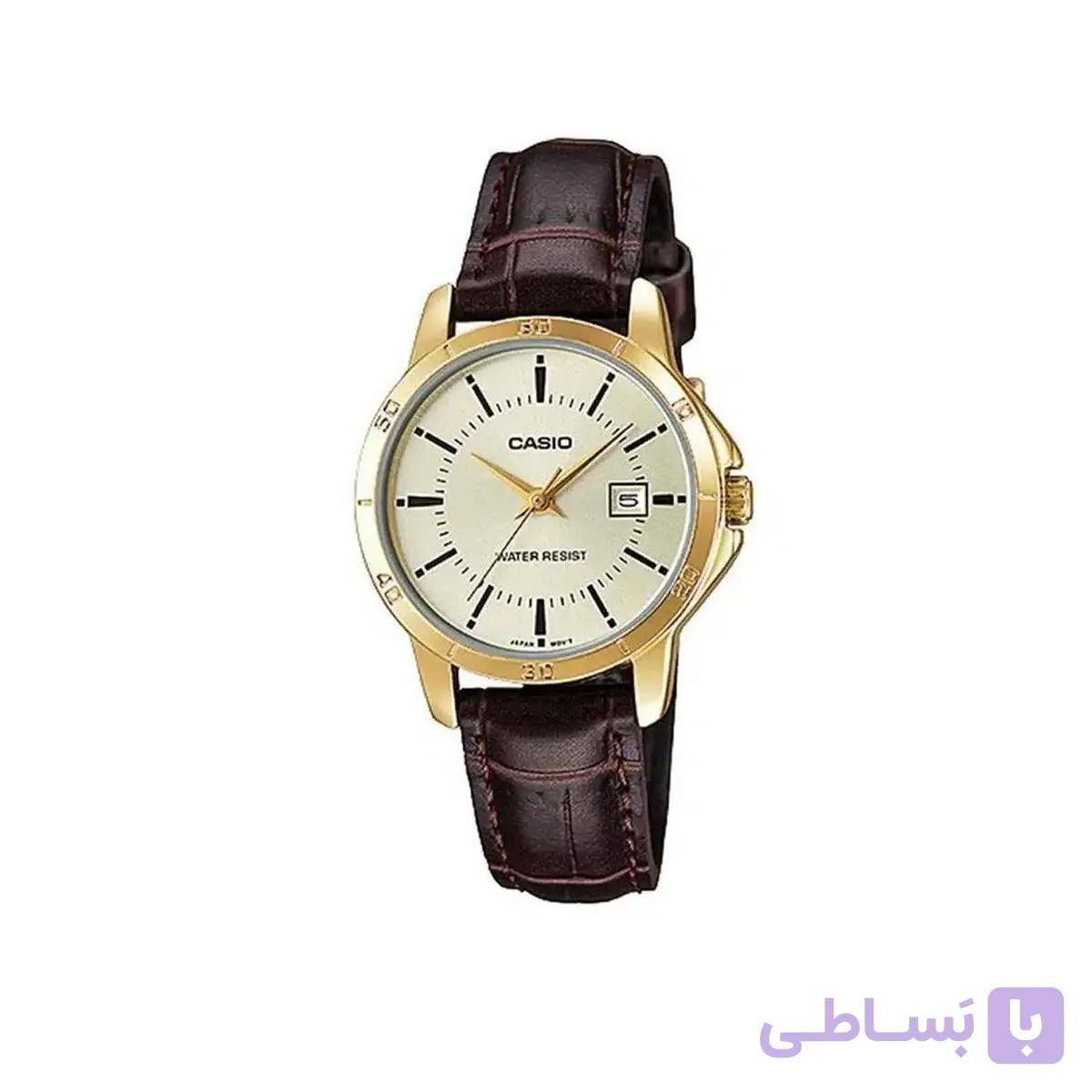 ساعت مچی زنانه کاسیو LTP-V004GL-9A کلاسیک | اورجینال