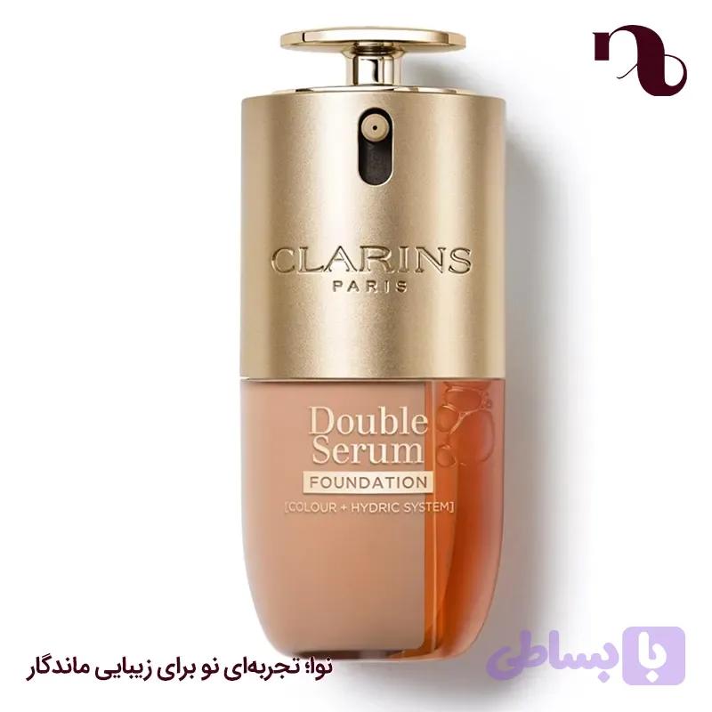 کرم پودر double serum کلارنس — تصویر 1