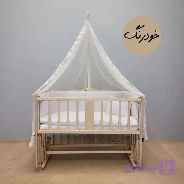تخت و گهواره کنار مادر دوقلو — تصویر 1
