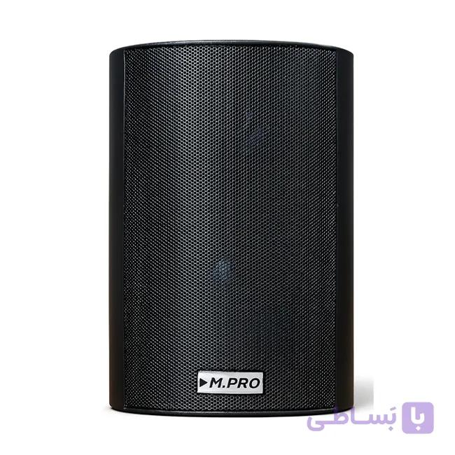 بلندگو دکوراتیو مشکی ام پرو مدل M.PRO PD5100 — تصویر 1