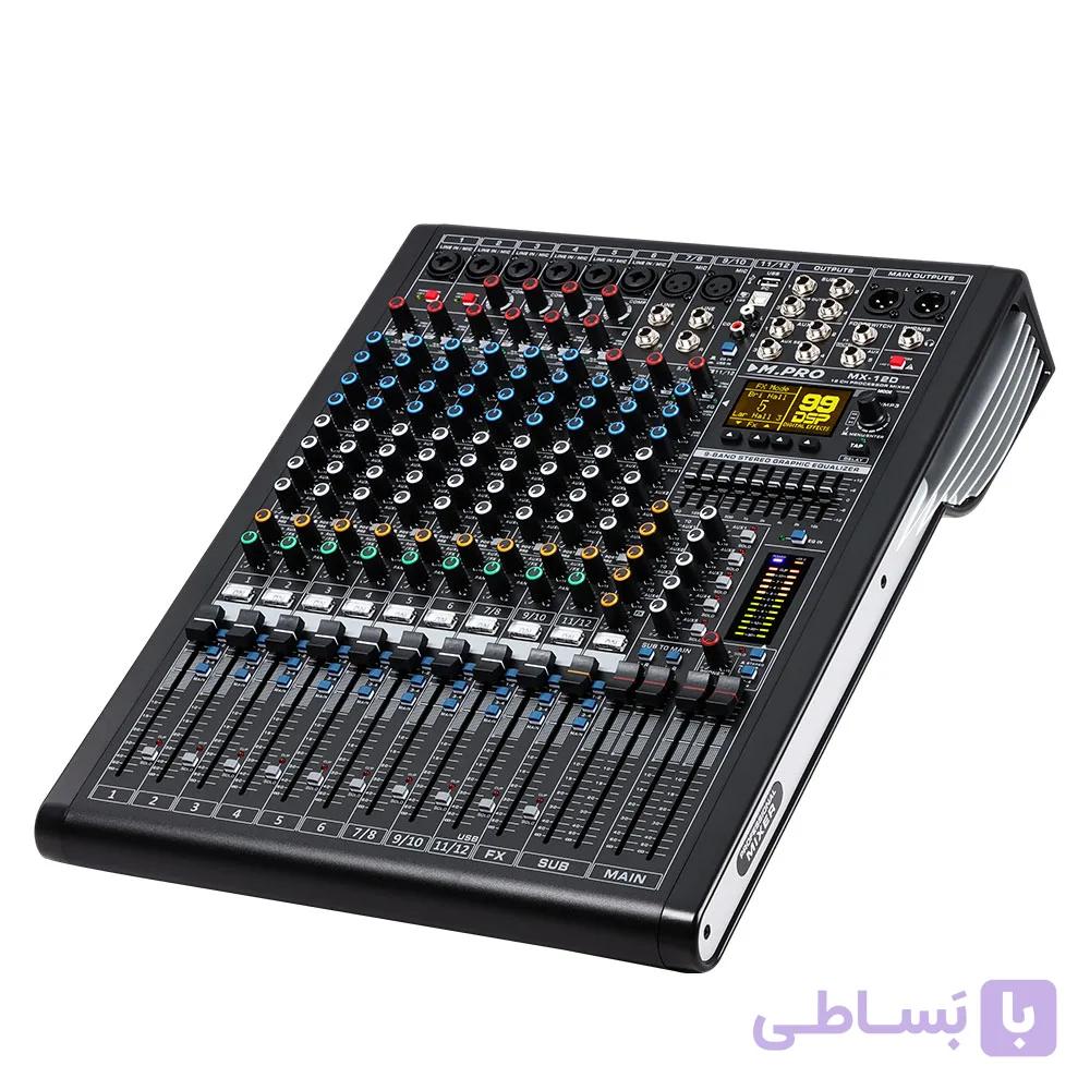 میکسر حرفه‌ای ام پرو مدل M.PRO MX-12D — تصویر 1