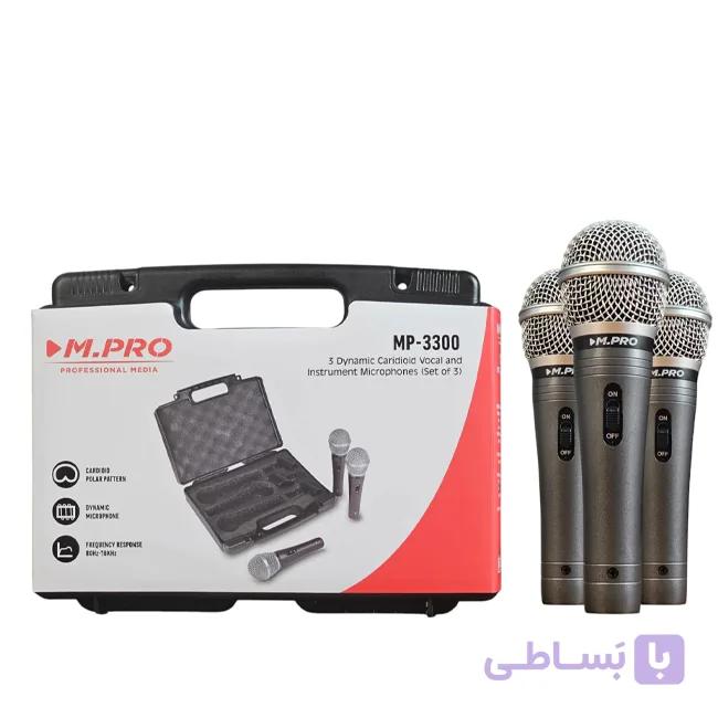 میکروفن داینامیک دستی ام پرو مدل M.PRO MP3300 — تصویر 1