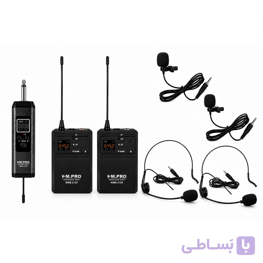 میکروفن بیسیم ام پرو M.PRO WBB-2150 — تصویر 1