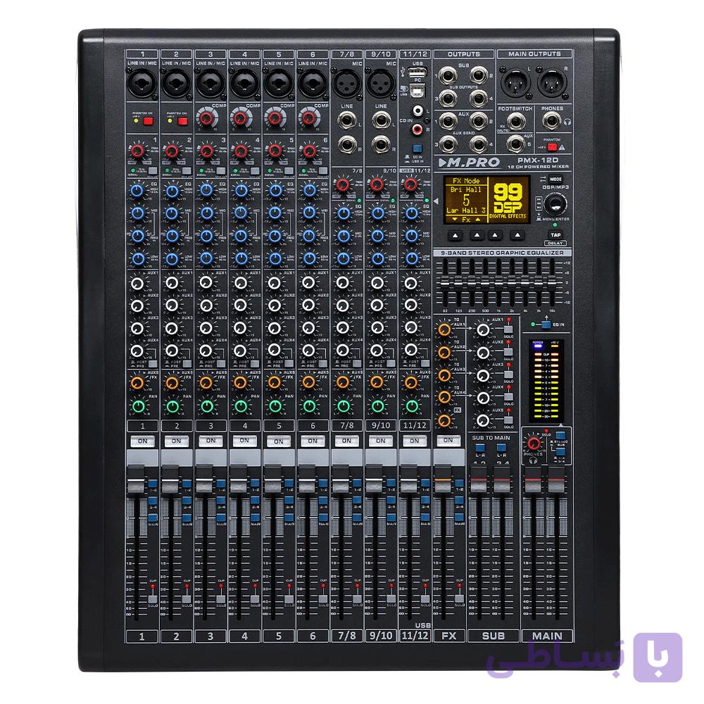 پاور میکسر M.PRO PMX-12D — تصویر 1