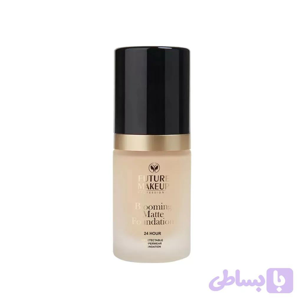 کرم پودر مات فیوچر میکاپ بلومینگ مات ۲۴ ساعته | Future Makeup Blooming Matte Foundation 24H — تصویر 1