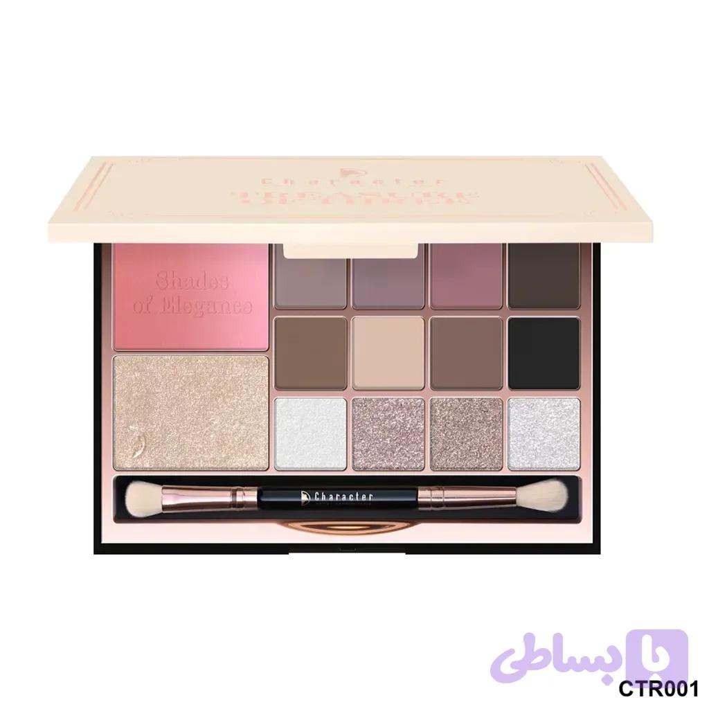 پالت صورت کارکتر شماره CTR001 مدل Treasure Of Three | Character Treasure Of Three Face Palette CTR001 — تصویر 1
