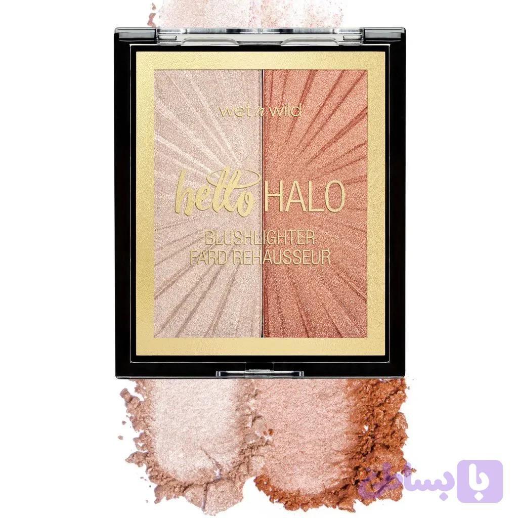 پالت رژگونه و هایلایتر دو کاره وت اند وایلد مدل MegaGlo Blushlighter — تصویر 1