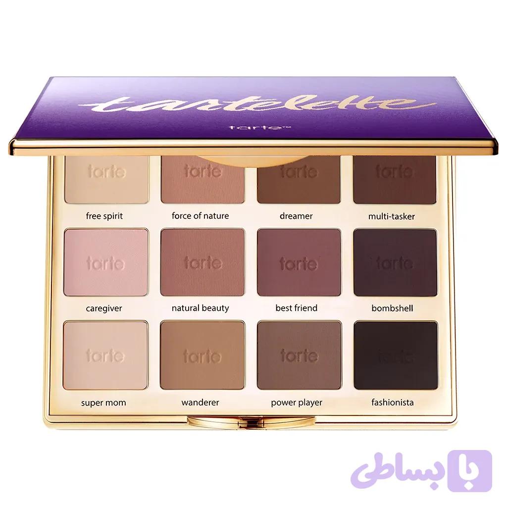 پالت سایه چشم ۱۲ رنگ مات تارت Tartelette Amazonian Clay — تصویر 1